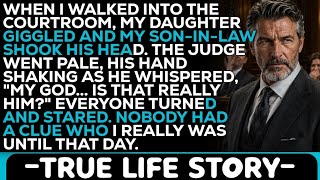 When I Walked Into The Courtroom, My Daughter Laughed, And My Son In Law Looked Away!