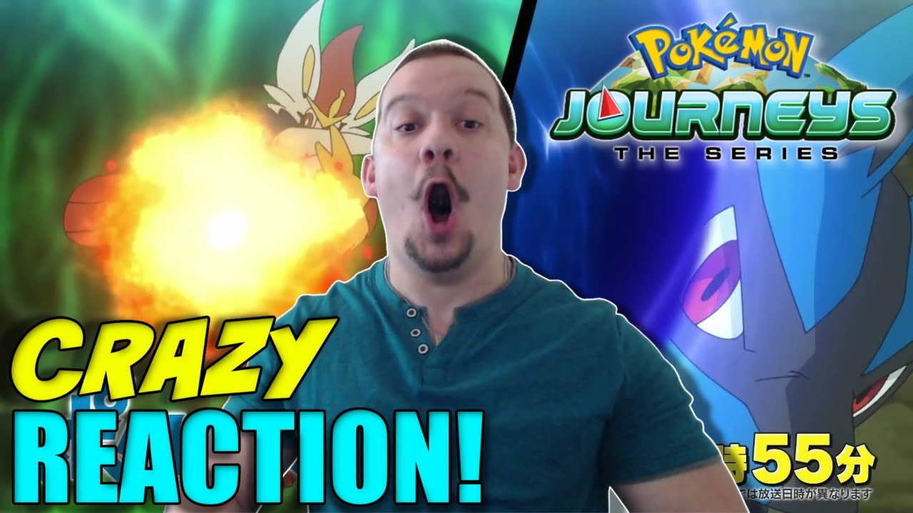 CINDERACE & LUCARIO!! INSANE HYPE!! Pokémon Journeys Teaser Trailer REACTION!