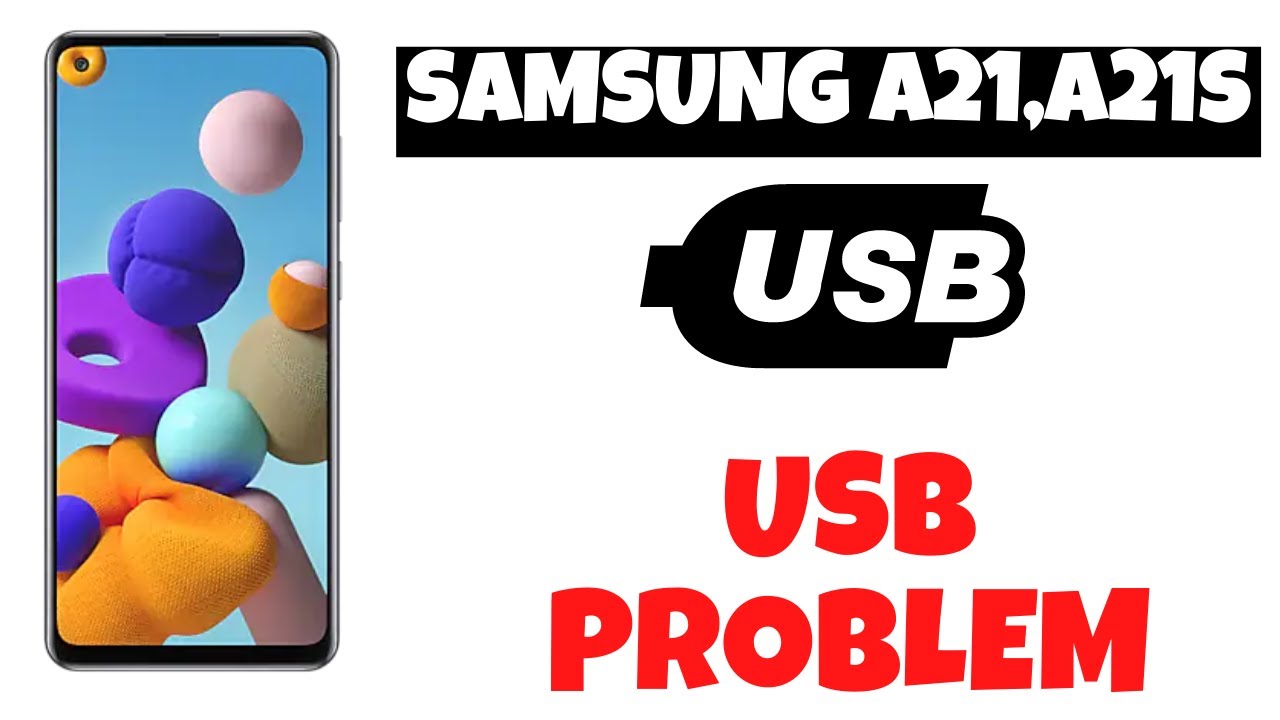 Samsung A21,A21s USB not Working USB Problem YouTube