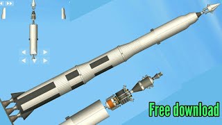 Saturn v apollo 11 mission realistic - spaceflight simulator