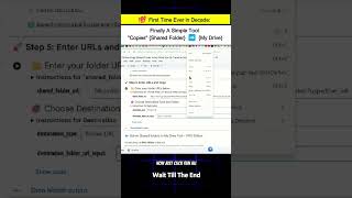 Google Drive Copy Shared Folders to My Drive Tool false Public Education