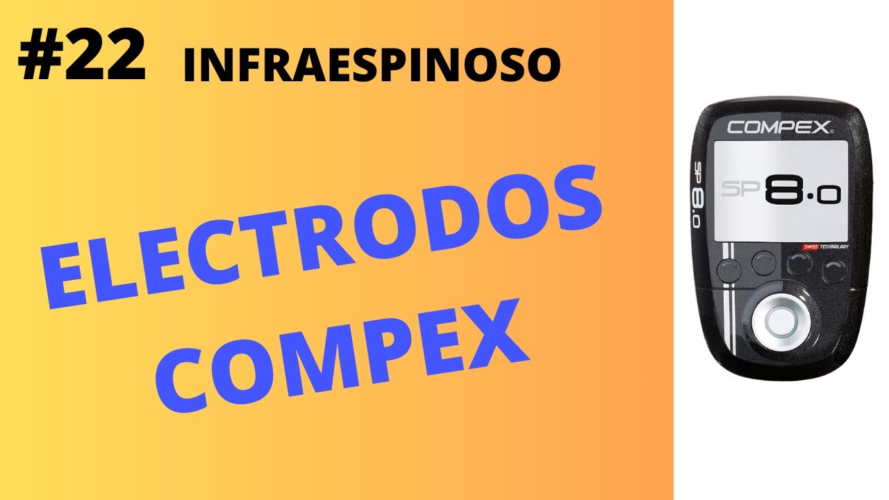 ⭕#22 COMPEX en INFRAESPINOSO - ¿Cómo se ponen los electrodos? Coloca asi los parches del estimulador