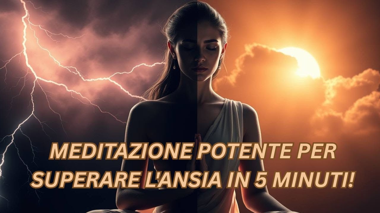 Meditazione Potente Per Superare L'Ansia in 5 Minuti! - YouTube