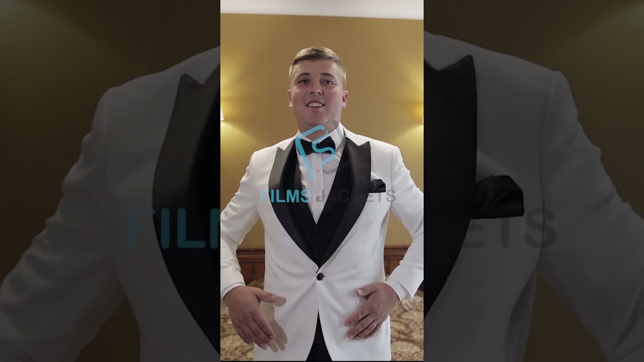 Get Ready to Swoon Over This Dashing Groom and His Sophisticated, Fitted Suit | By FilmJackets