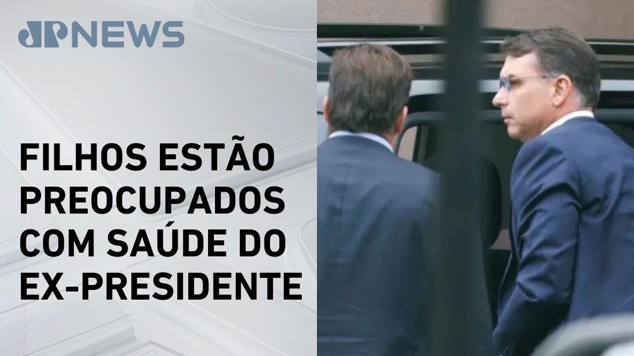 Bolsonaro deve receber visita de Flávio na PF nesta quinta (15)