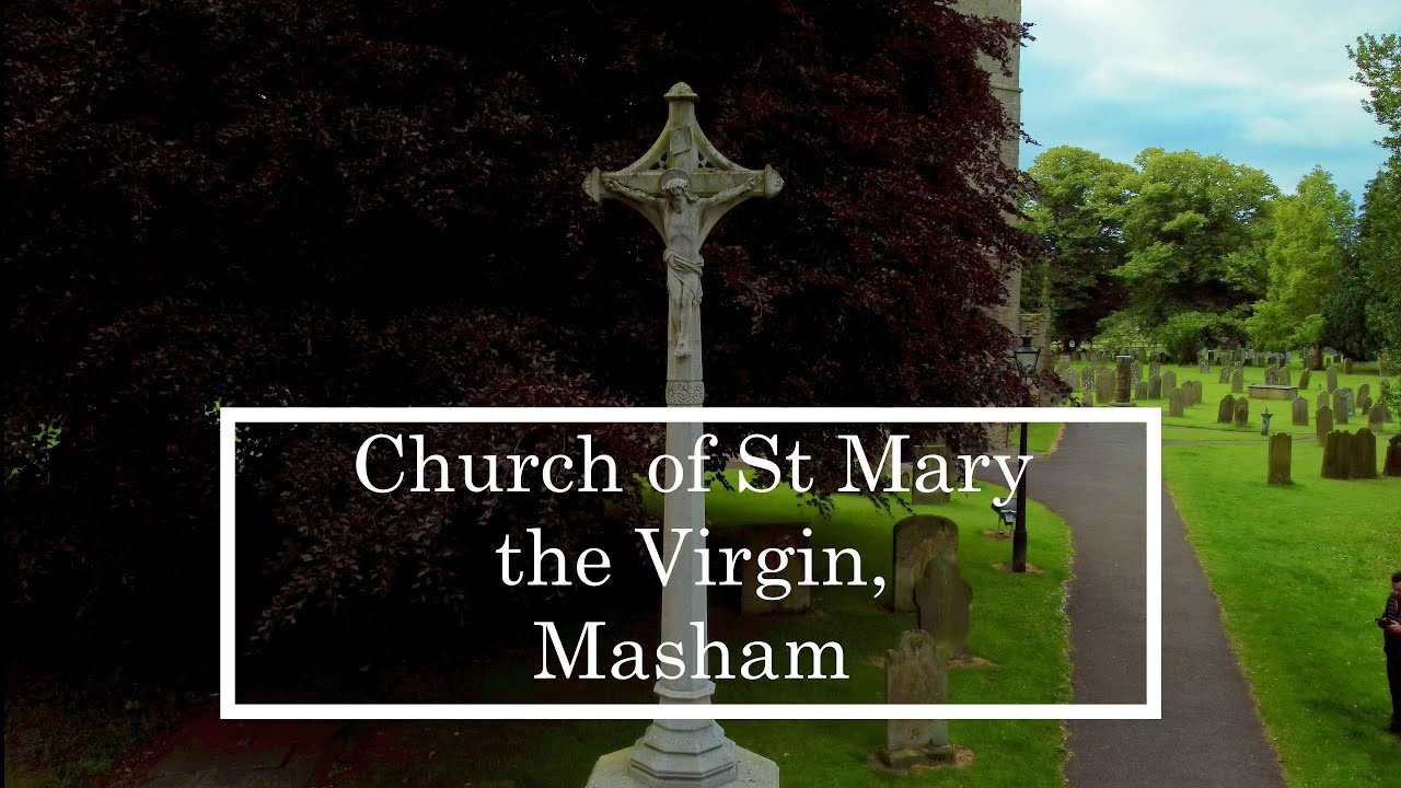 Old Anglo Saxon Church - Church of St Mary the Virgin | Masham 4K Cinematic Drone Film