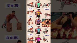 full body Workout #fullbodyworkout #abs #sixpack #chest #fitness #gymmotivation #shorts