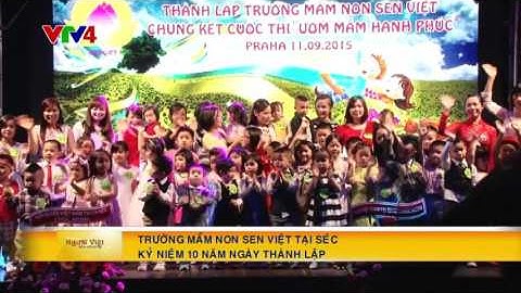 Trường mầm non Sen Việt tại Séc kỷ niệm 10 năm ngày thành lập