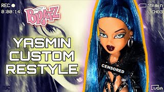 YASMIN REROOT + RESTYLE [My First Custom Bratz Doll]