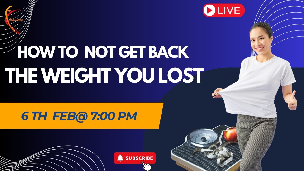 How to not gain back the weight that you have lost - YouTube