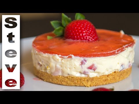 EASY STRAWBERRY CHEESECAKE - Student Meals