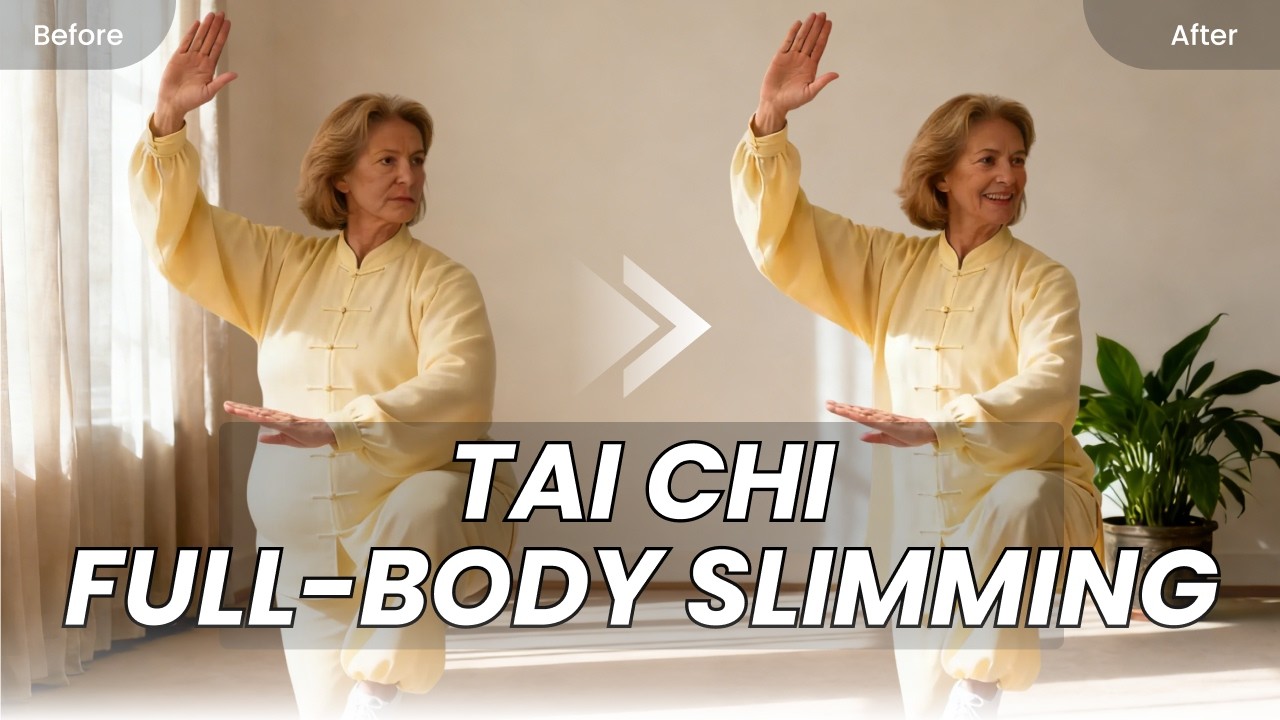 Tai Chi for a Slimmer, Stronger Body | No Jumping, Low Impact