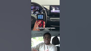 Comparison: Professional diagnostic tool showcased in car, DonosHome DH77,  #tiktok #batterytester