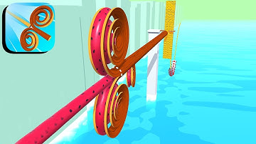 SPIRAL RIDER ALL LEVELS GAMEPLAY ANDROID,IOS (LEVELS 33-34)