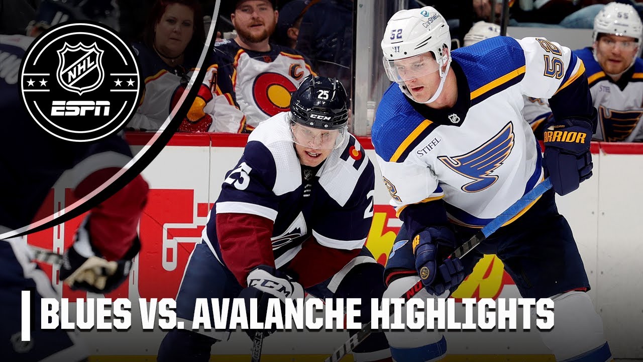 St. Louis Blues vs. Colorado Avalanche | Full Game Highlights - YouTube
