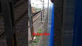 Memu and another 2 Trains Entry @shornur Railway station 🚉