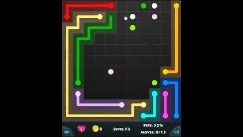 JUMBO PACK LEVEL 52 - FLOW GAME ON FACEBOOK Connect the dots