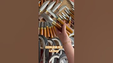 Dao ghép rèn thép nhip