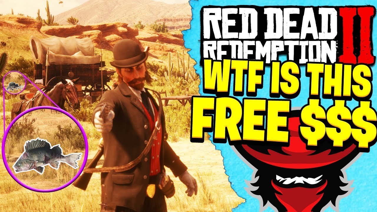 WTF IS THIS ON REDEMPTION 2 ONLINE | RDR2 ONLINE FREE MONEY! - YouTube