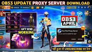 How To Download Vip Proxy Server In Free Fire Ob53 Update Proxy Server Download Kaise Kare