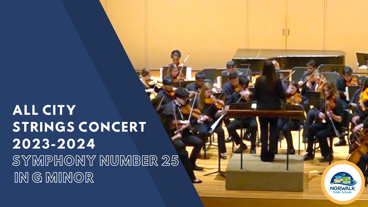 All City Strings Concert 2023-2024 - Symphony Number 25 in G Minor ...