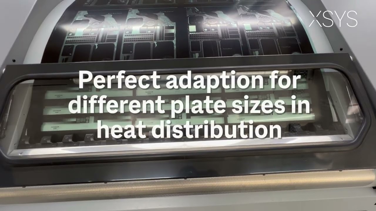 nyloflex® Xpress thermal plate procesing equipment of XSYS - YouTube