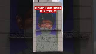 MASSIVE mural coming to Connecticut #shorts #mural #art
