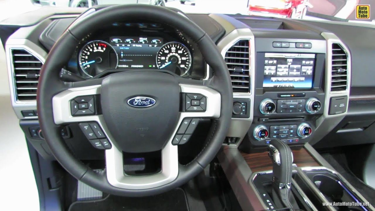 2015 Ford F150 Interior Walkaround 2014 Detroit Auto Show