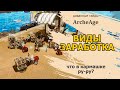 Archeage: Виды заработка в игре.