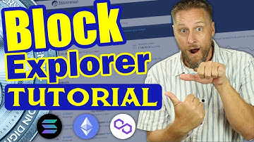 Block Explorer Tutorial - Walkthrough Etherscan, Polygonscan, Solscan
