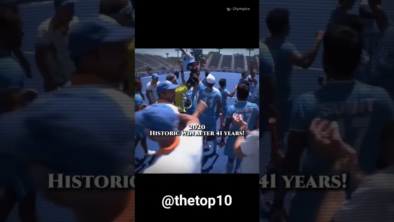 India wins hockey after 52 years❤️ 