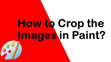 How to Crop the Images in Ms Paint?