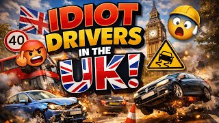 UK Dash Cameras-Compilation. Bad Drivers ,Dangerous overtaking, Red lights 