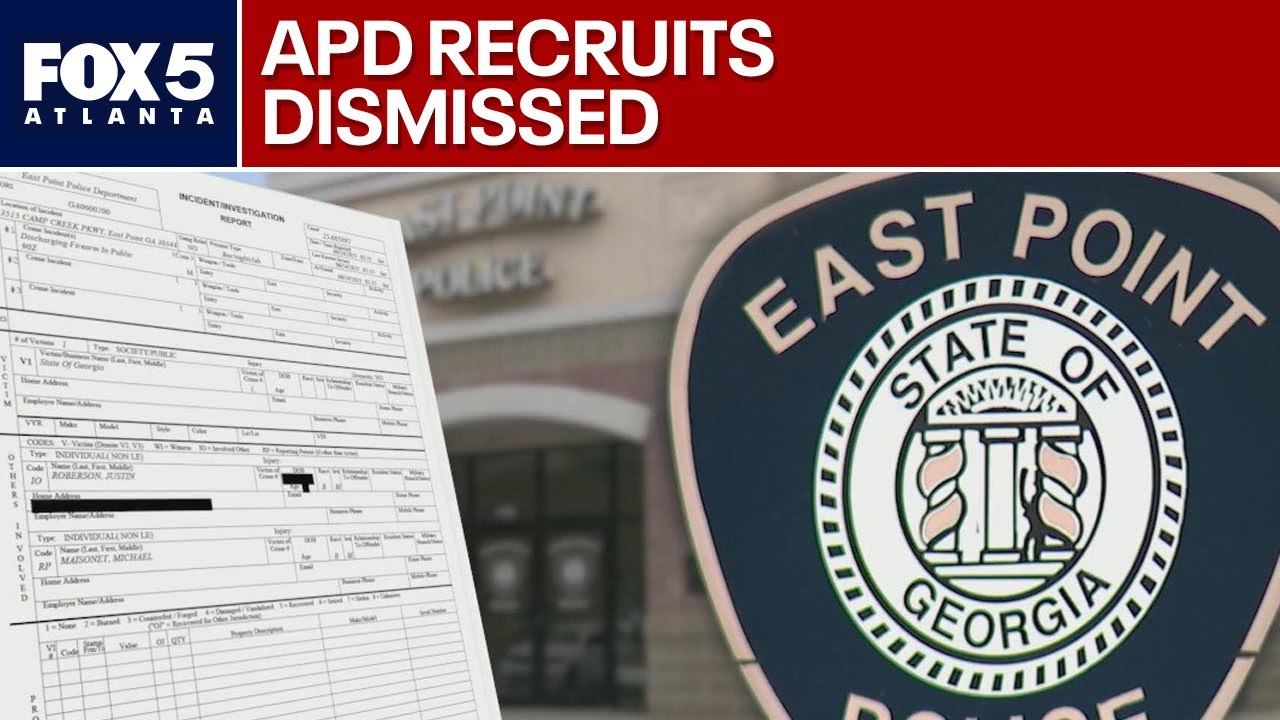 Names of four fired police recruits are revealed | FOX 5 News