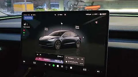 Trying out holiday update and new Grok integration with navigation.