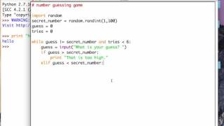 Make a computer game with Python | Teach Your Kids to Program | Number Guessing Game screenshot 3