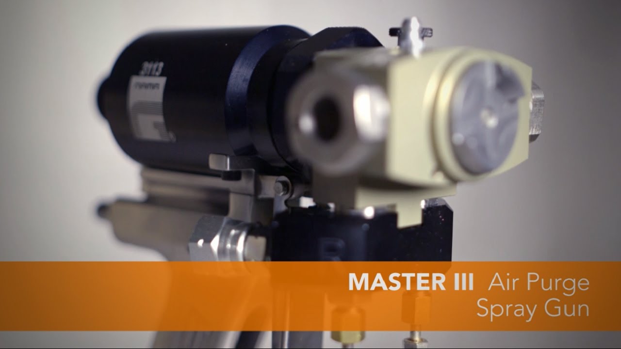MASTER III Spray Gun Total Disassembly YouTube