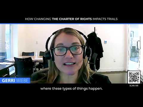 How Changing the Chapter of Rights Impacts Trials