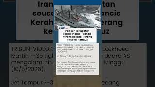 Peringatan Keras Iran ke Inggris Prancis seusai Rencana Kirim Kapal Perang ke Dekat Hormuz