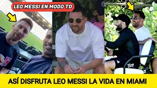 ASÍ DISFRUTA MESSI CON LUIS SUÁREZ Y SUS HIJOS EN MIAMI - NO LO HABÍAS VISTO