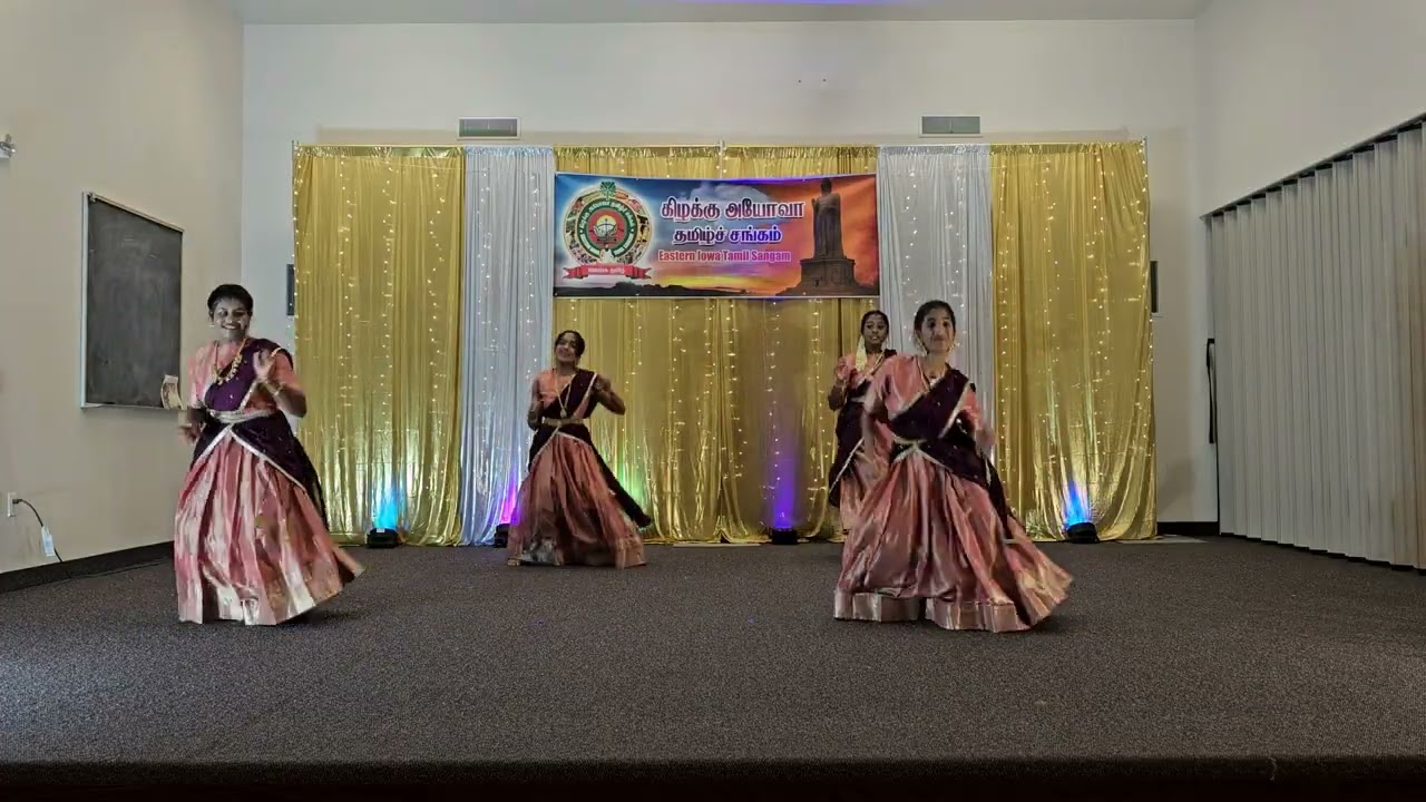 18 Rhythm dance group | கிழக்கு அயோவா தமிழ்ச் சங்கம் - தீபாவளி 2025