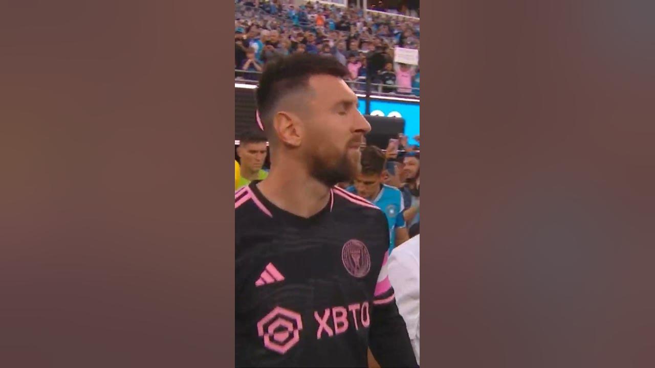 Lionel Messi Standing Ovation From 60,000 Charlotte FC Fans 👏 21/10/2023