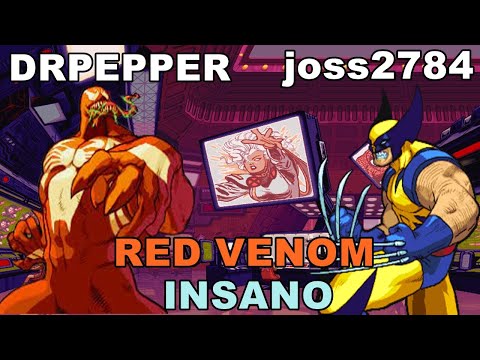 RED VENOM INSANO - Marvel vs Capcom.