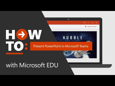 How to present PowerPoint in Microsoft Teams