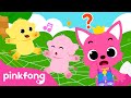Elephants Jumping on the Web | Outdoor Songs | Spanish Nursery Rhymes in English | Pinkfong