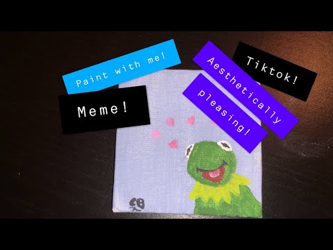 paint-with-me:-kermit-love-meme!-aesthetic!
