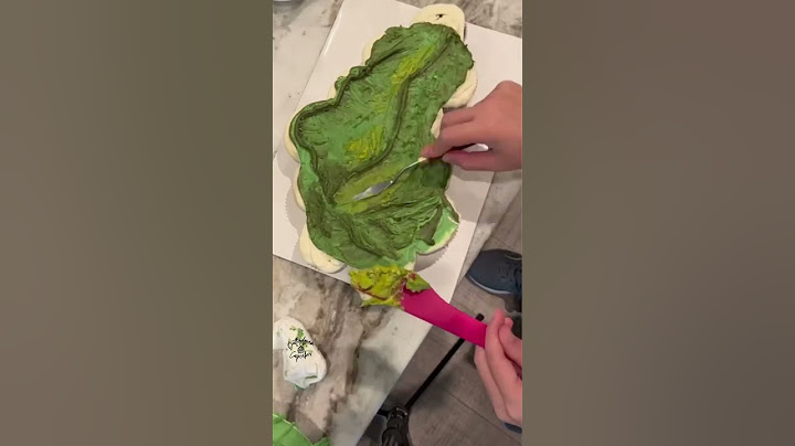 Dinosaur pull-apart cupcakes tutorial