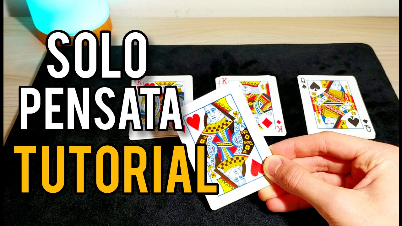 INDOVINARE UNA CARTA PENSATA TUTORIAL!!!(MAGIA AUTOMATICA E SEMPLICE)