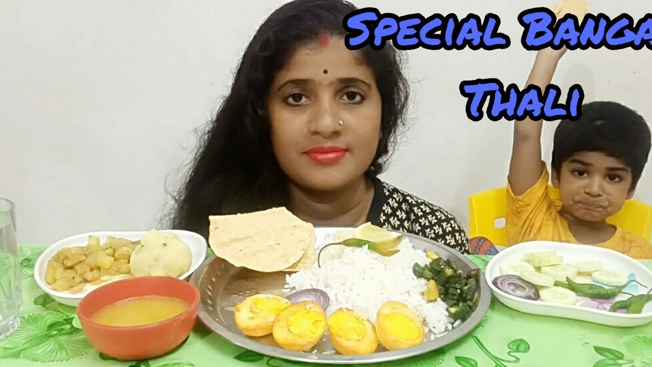 Special Bangali Thali || Bangali Thai Eating Show || Food Fighter Eating Show