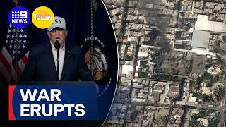 Massive And Coordinated Attack On Iran Sparks Immediate Retaliation 9 News Australia